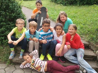 Die Gruppe der MiKi-Kids im Kinderschutzbund Kempten