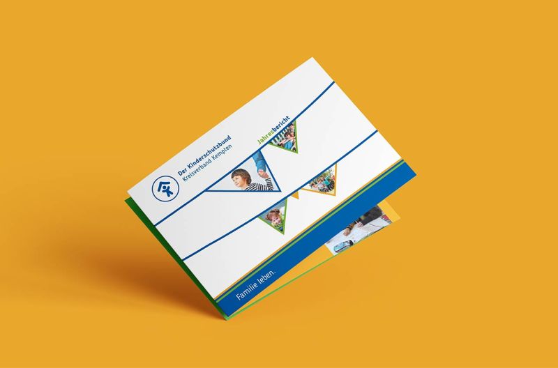 Jahresbericht Mockup Kinderschutzbund Kempten