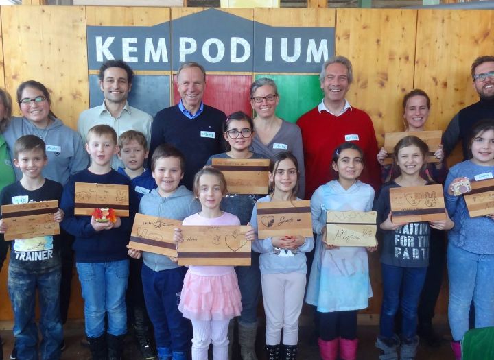 Kreativer Nachmittag mit den Rotariern des Rotary-Clubs Kempten-Residenz