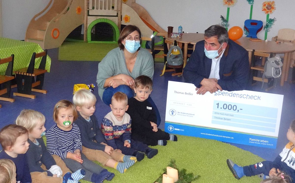 Kinderschutzbund erhält private Spende