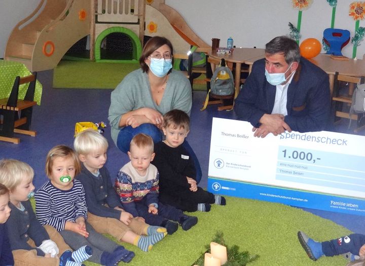 Kinderschutzbund erhält private Spende