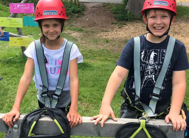 Ausflug in den Kletterwald Grüntensee
