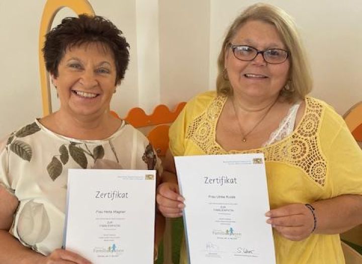 Familienpaten erfolgreich geschult und bereit für den Einsatz