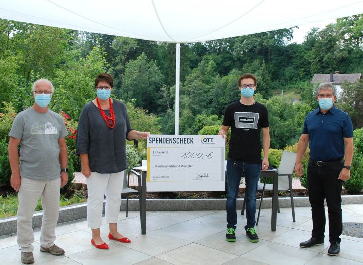 Spendenaktion trotz Corona