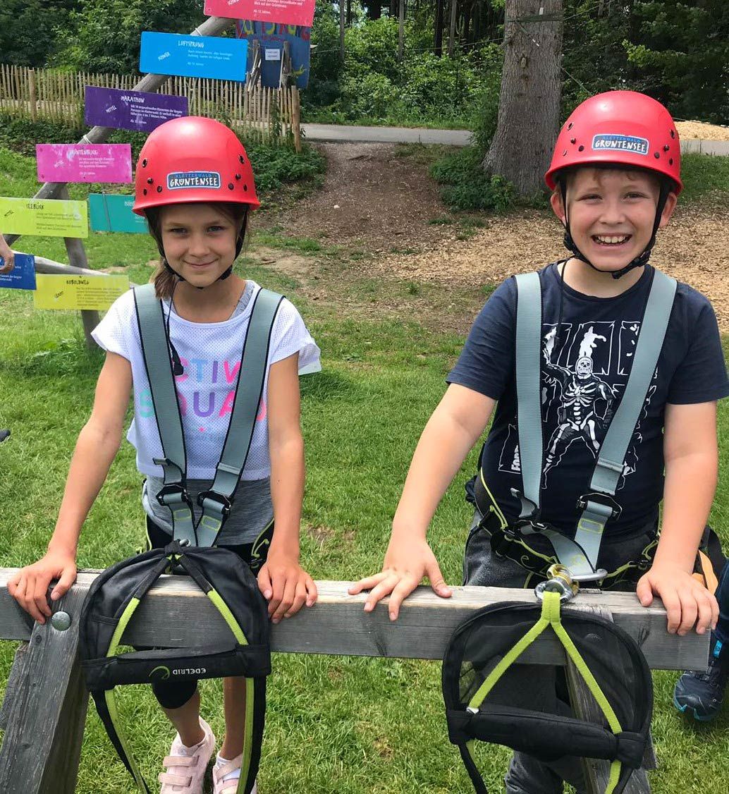 Ausflug in den Kletterwald Grüntensee
