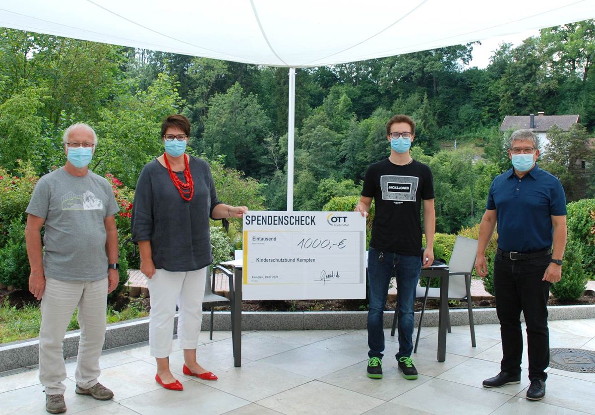 Spendenaktion trotz Corona