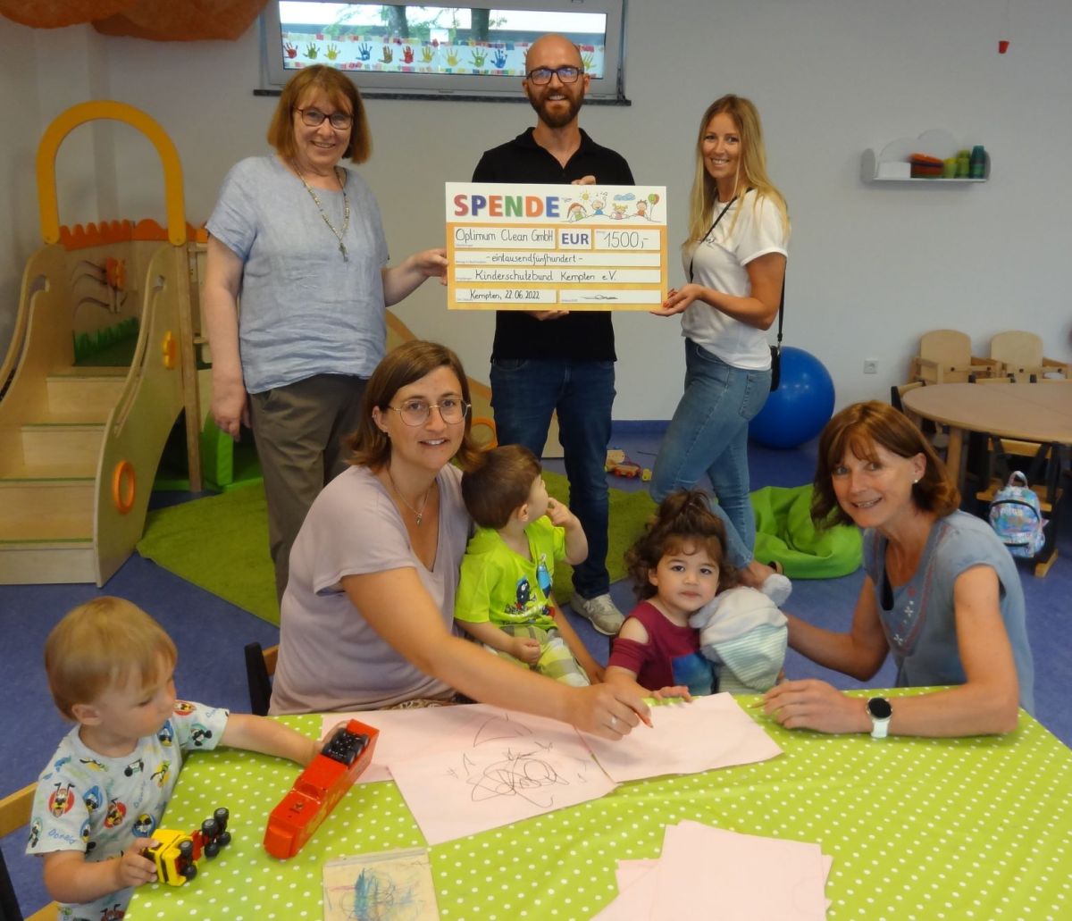 Tolle Unterstützung für die Kleinsten